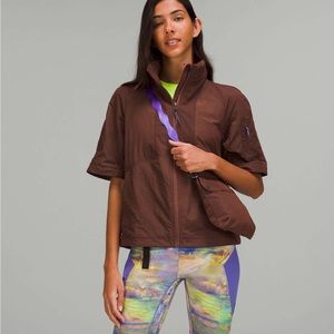 Lululemon Ancient Copper Ripstop Convertible Hiking Jacket 8